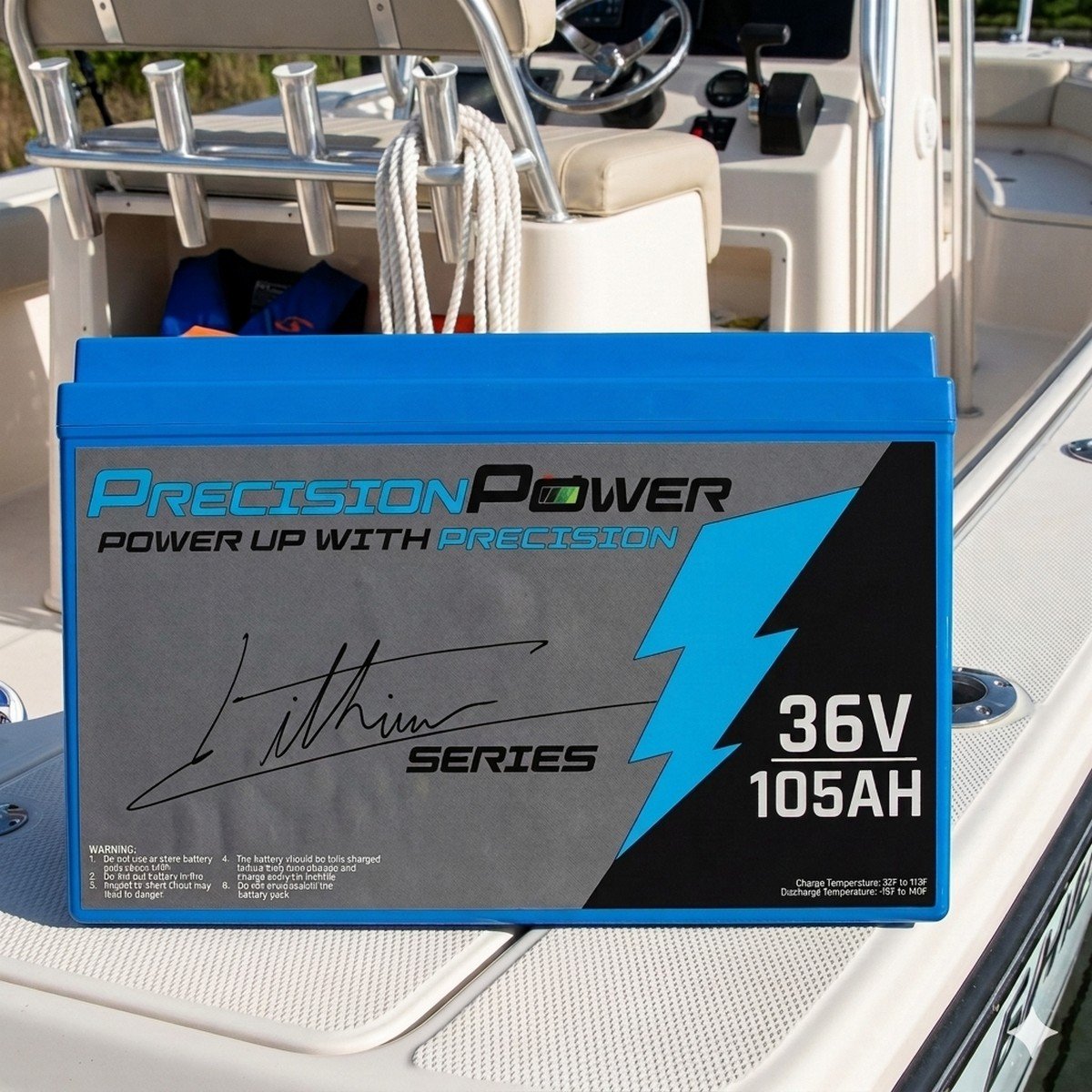 Precsion Power  36V 105Ah Deep cycle
