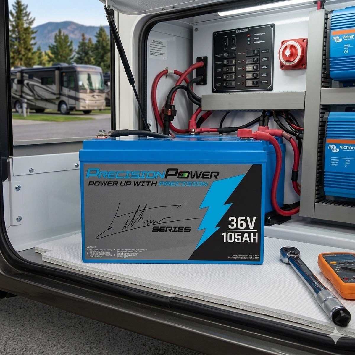 Precsion Power  36V 105Ah Deep cycle