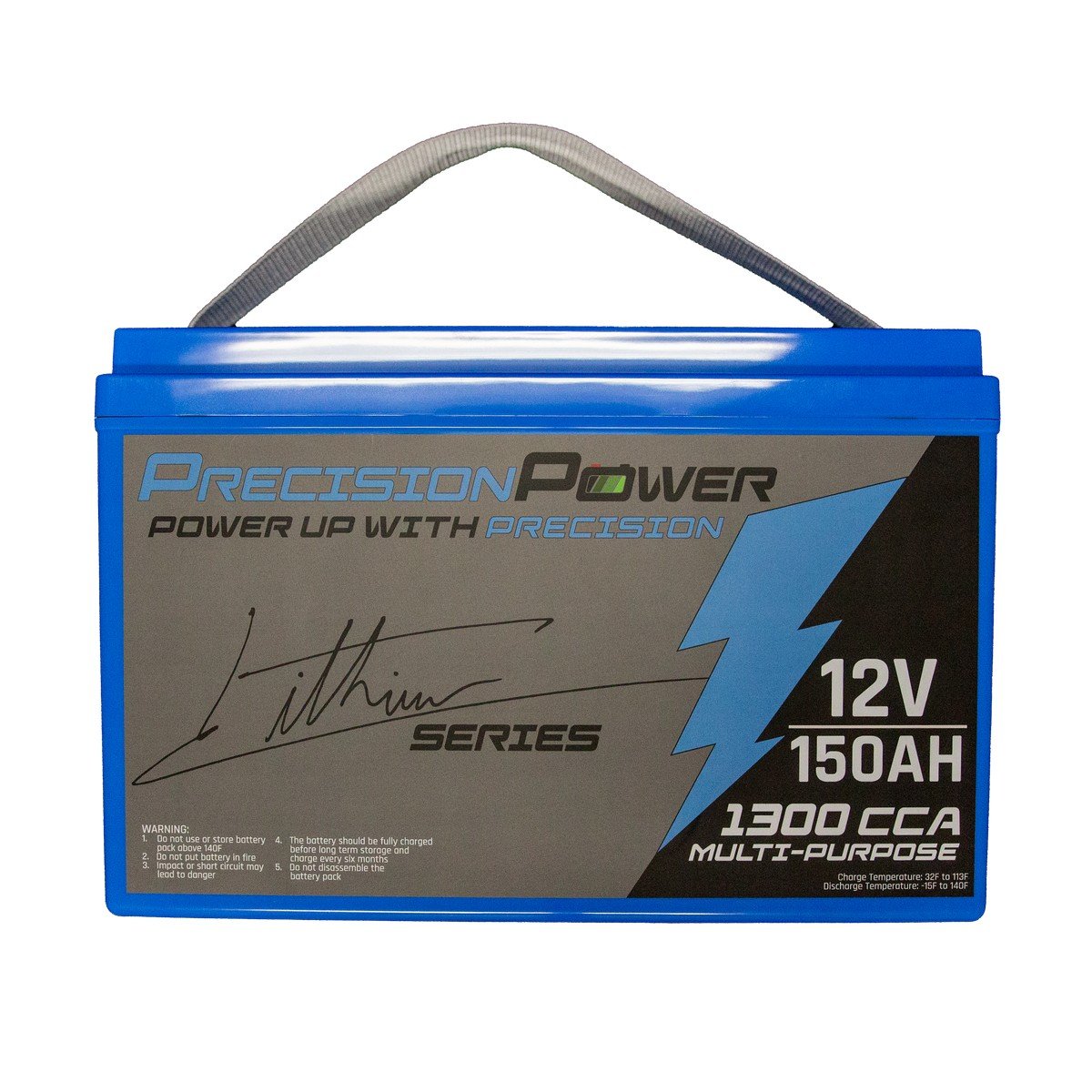 Precsion Power 12V 150Ah Cracking battery